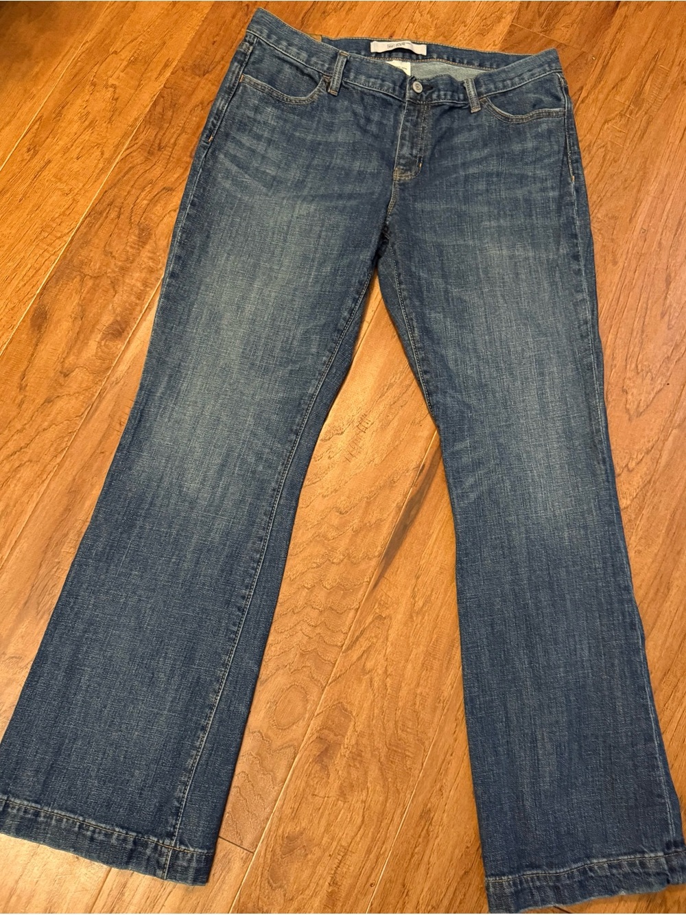GAP Women's Wide Leg Jeans - Denim Blue